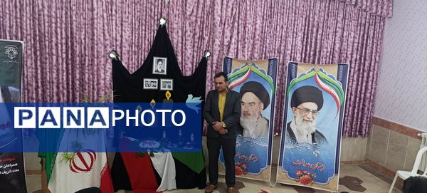 مراسم عزاداری در مدرسه استثنایی ولایت