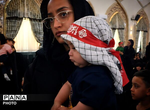 آیین معنوی شیرخوارگان حسینی در سالن اجتماعات زیارتگاه شهید مدرس 