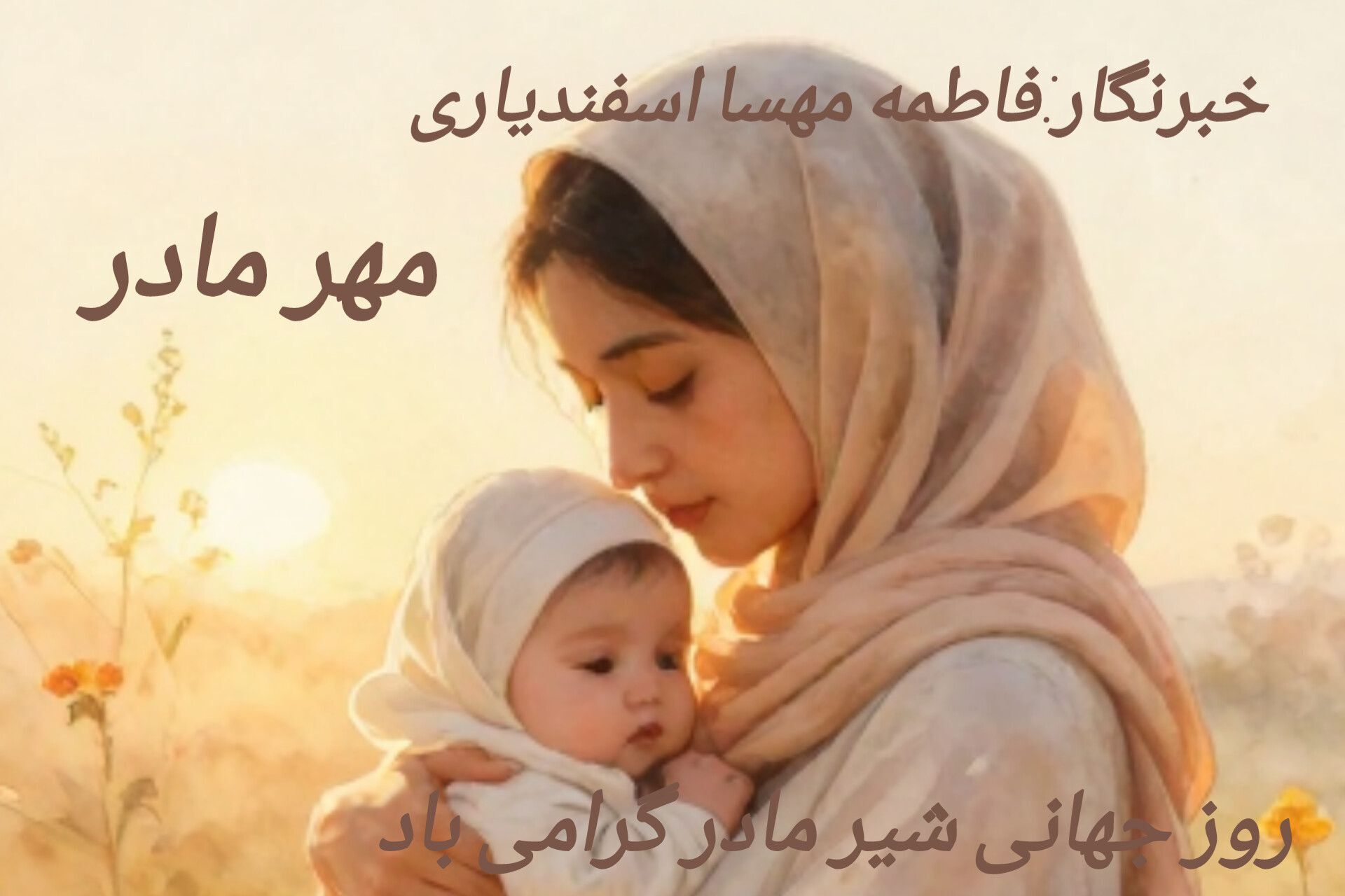 تغذیه با شیر مادر، نخستین قدم برای رشد سالم نوزادان است