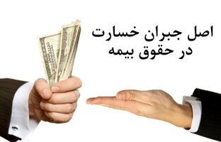 مفهوم اصل جبران خسارت در حقوق بیمه به چه معناست؟
