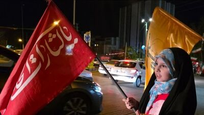  اتحاد و همبستگی مردم همدان در تجمعات شبانه