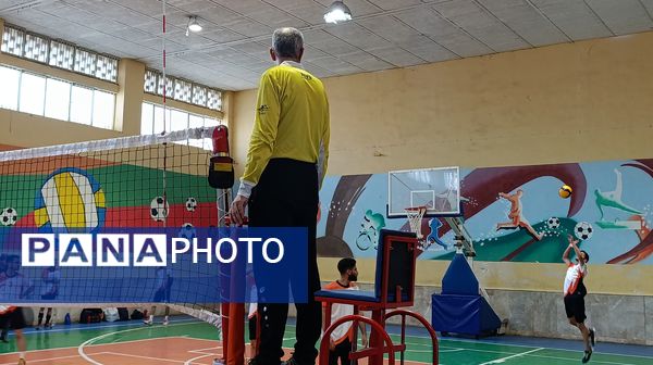 افتتاحیه مسابقات والیبال به‌مناسبت دهه مبارک فجر در نیشابور