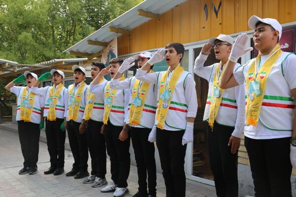 روز دوم پیش اردوی ملی پیشتازان پسر استان آذربایجان شرقی 