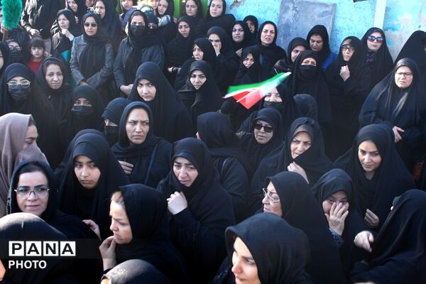 تشییع و تدفین پیکر شهید امیرحسن کاظمی