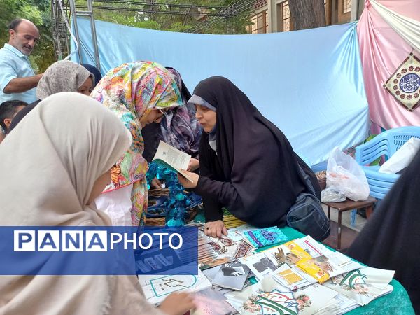 حال و هوای گذر فرهنگی چهارباغ در روز عید غدیر