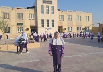 شور و نشاط ورزشی در دبستان اندیشه