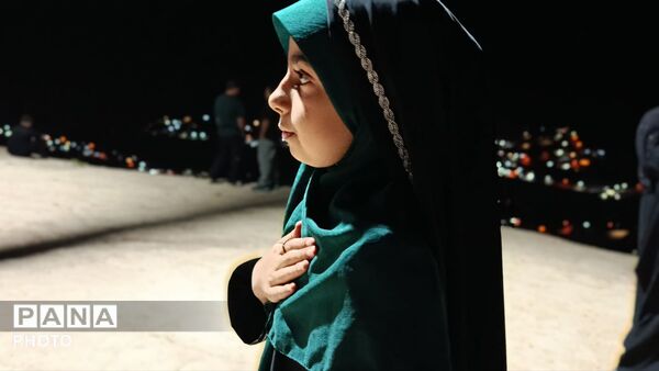 نوای شام غریبان در تپه نورالشهدای ملک‌شیر