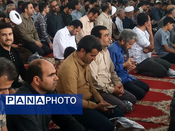 نماز جمعه با حضور پرشور مردم ولایتمدار نیشابور 