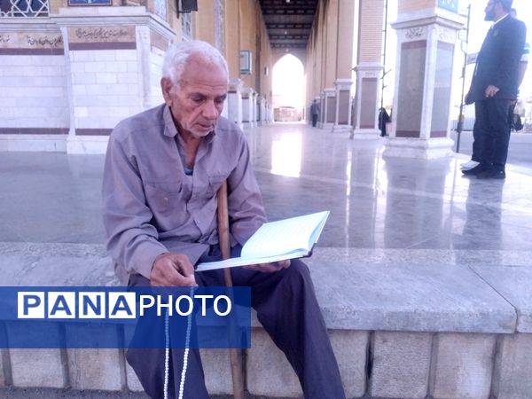 نماز باران در امامزاده سیدجعفر محمد در یزد