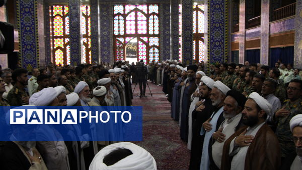 برگزاری دسته عزای روحانیون یزدی به مناسبت سالروز ارتحال امام خمینی (ره)