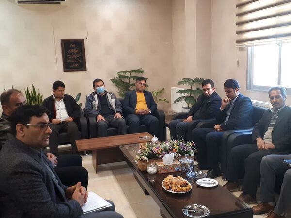 دیدار روسای ادارات با سرپرست فرمانداری شهرستان سملقان