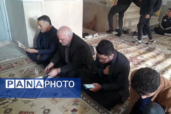 مراسم دهه فاطمیه در هنرستان خوارزمی 