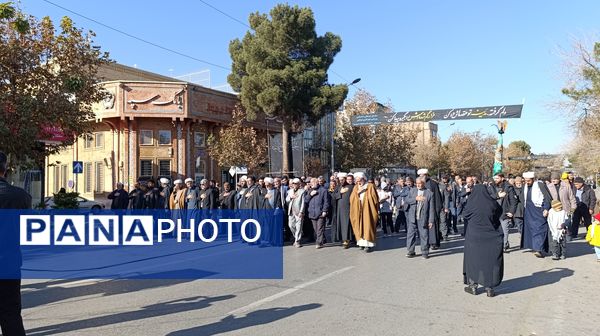 مراسم عزاداری شهادت حضرت فاطمه زهرا (س) در شهرستان نیشابور 