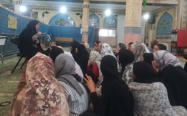 مراسم اعتکاف در خلیل آباد