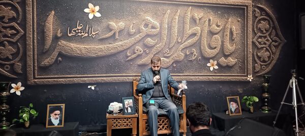 مراسم سینه زنی و دهه دوم فاطمیه در حسینیه شیرزاد نیشابور 