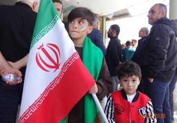 تشییع پیکر شهدای اقتدار در سپیدان
