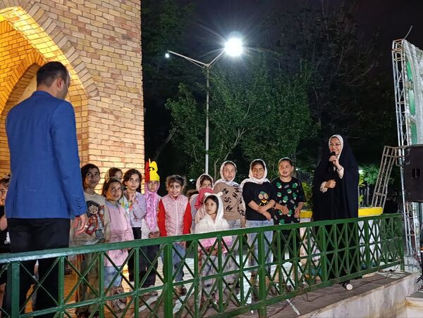 جشن دهه کرامت و ولادت امام هشتم شیعیان در پارک نیلوفر آبی مشهد مقدس