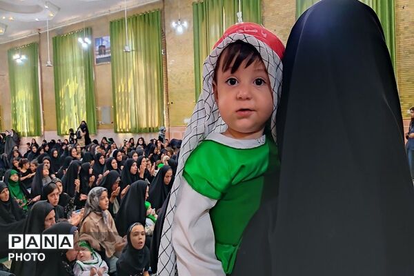 همایش بزرگ شیرخوارگان حسینی در شهر بار نیشابور 