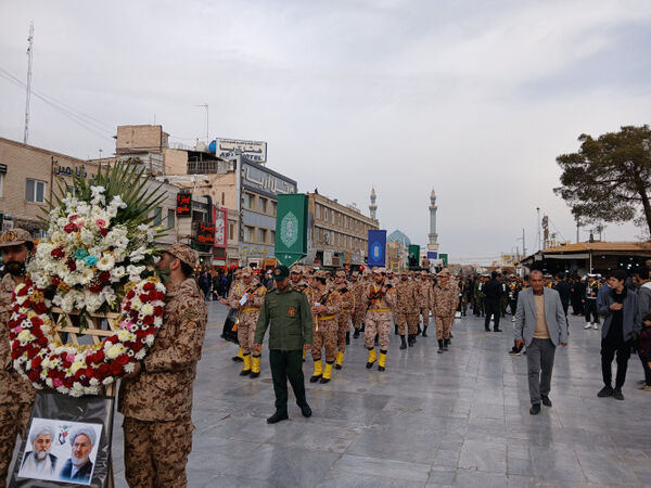 تشییع و خاکسپاری دو قاضی شهید در قم