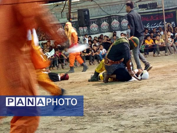 اجرای دوباره تعزیه در پشت علی‌آباد میناب