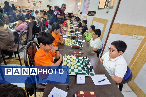 برگزاری مسابقات شطرنج استان فارس