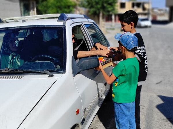 ایرانِ امام حسین، با پشتیبانی نونهالان پیروز است 