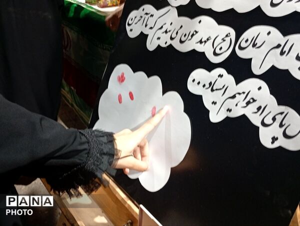 موکب فرهنگی دبیرستان نمونه وکیلی ۱۰ در حسینیه فضل 