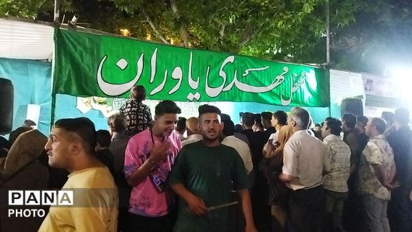 مراسم عروسی دو جوان نیشابوری در مهمانی کیلومتری  عید غدیر خم 