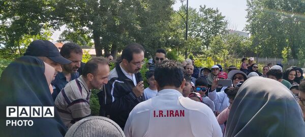 پیاده‌روی خانوادگی در تالاب حاجی‌آباد؛ طنین سلامت و جمعیت در لاهیجان