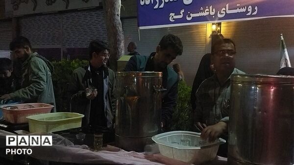 موکب  مردمی شهید مصطفی صدر زاده  در نیشابور