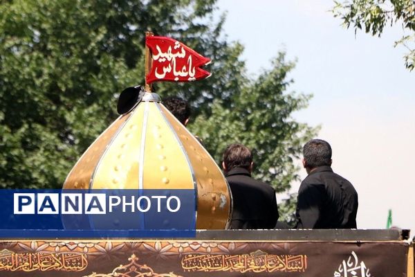 وداع با پیکر مطهر شهید سیدمهدی موسوی در شهرری