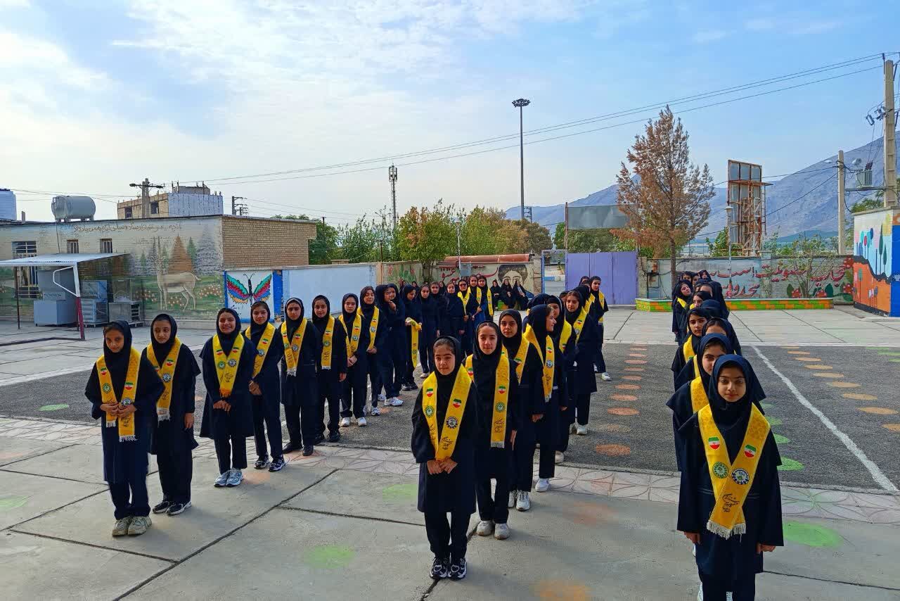 مانور بازگشایی مدارس در باشت 