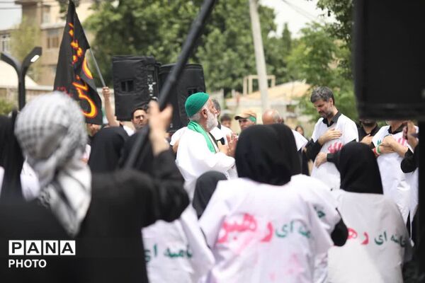 مراسم یوم_العباس (ع) کرج در روز تاسوعای حسینی 