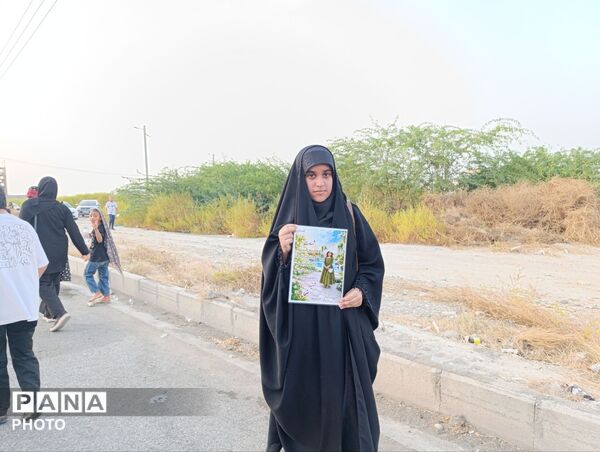 جاماندگان میناب با پای دل به راه افتادند