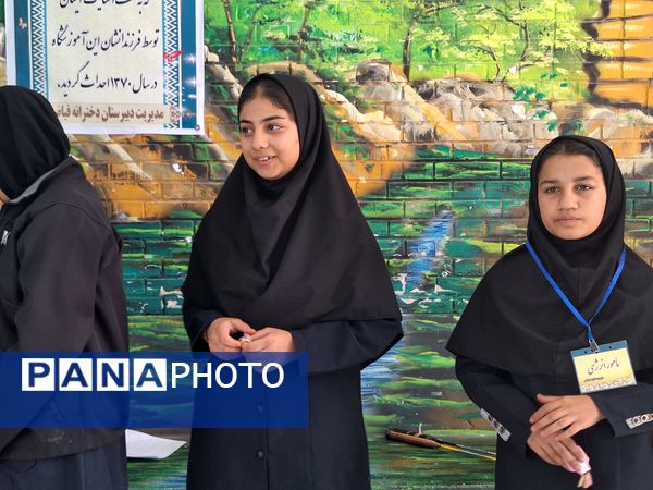 مراسم ولادت حضرت زینب(س) در دبیرستان فیاض 