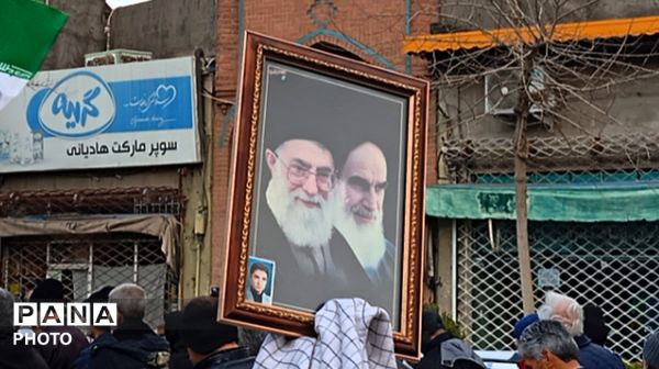 راهپیمایی خشم و نصر مردم نیشابور 