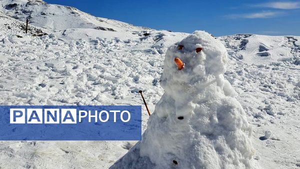 تفریحات زمستانه در دامنه‌های زاگرس