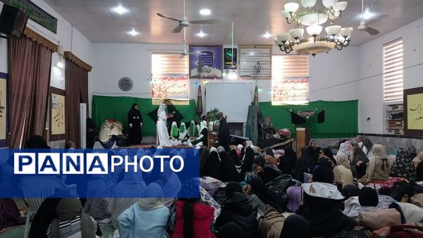 سومین روز اعتکاف دانش‌آموزان در نیشابور برگزار شد 