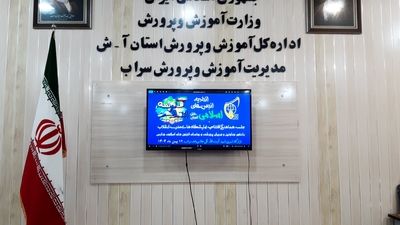 گزارشی از نمایشگاه مدرسه انقلاب سراب