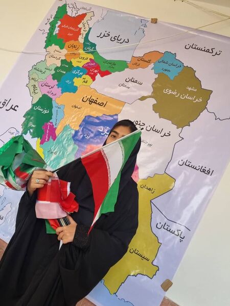 زنگ مهر در دبیرستان آسیه رضوان فین 