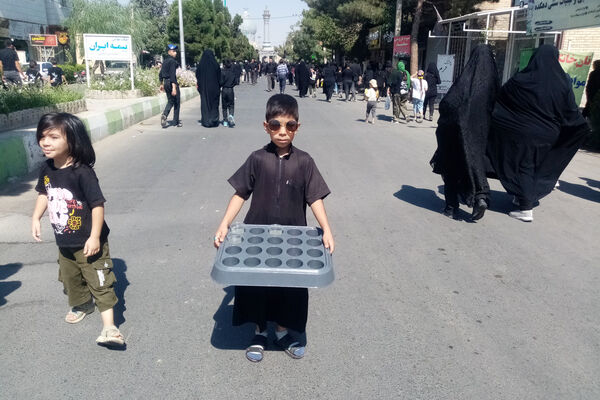 پیاده‌روی اربعین حسینی در شهرستان آباده 