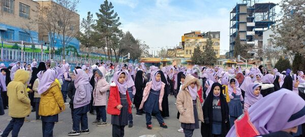 برپایی موکب حضرت رقیه(س) در دبستان شاهد تحقیقی ناحیه۶