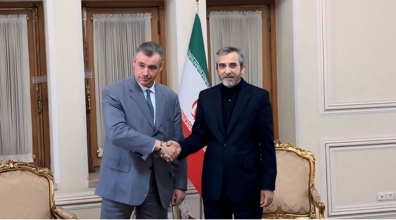 گفت‌وگوی باقری با رئیس کمیته امور بین‌الملل دومای دولتی روسیه