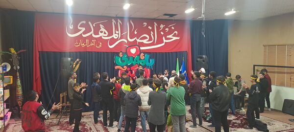  هیات هفتگی دانش‌آموزی انصار المهدی در نیشابور 