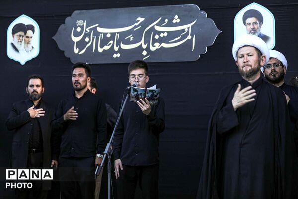 مراسم شام غریبان در مسجد مقدس جمکران