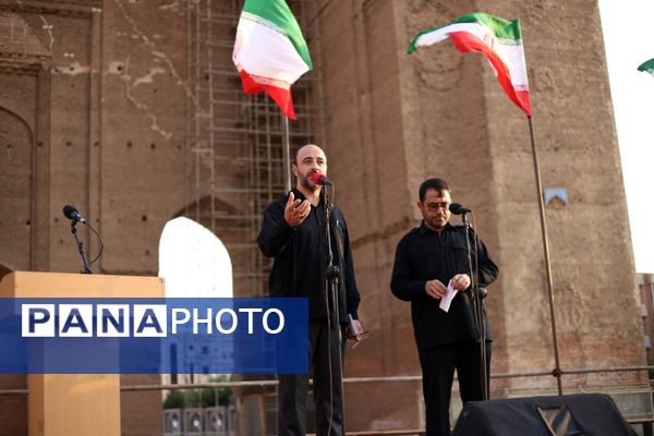 مراسم اربعین شهدای اقتدار آذربایجان شرقی 