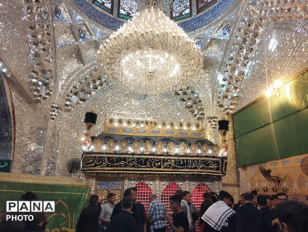 قاب های دیدنی از حرم سید محمد(ع) عموی حضرت صاحب‌الزمان(عج) در شهر بلد عراق