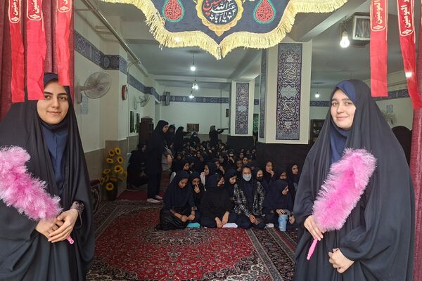 مدرسه نمونه‌دولتی ارشاد شهرستان قرچک در سوگ یاس نبی
