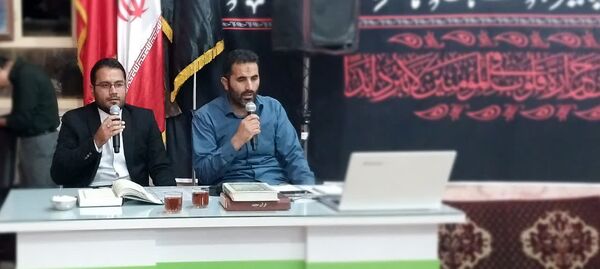 افتتاحیه جلسه قرآنی شهدای روستای فدافن