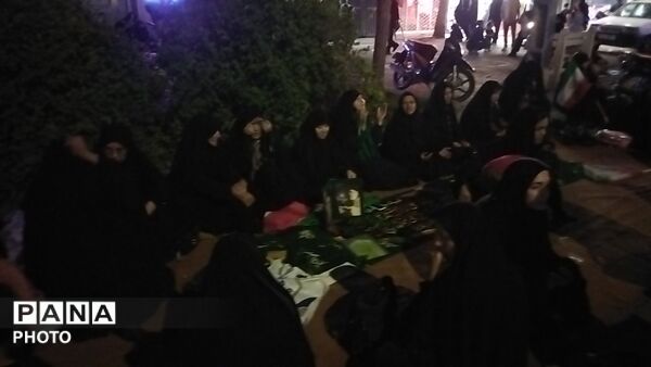 سفره صلوات همزمان با دومین شب ماه محرم  در بلوار فضل نیشابور 